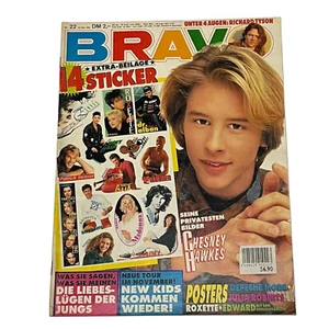 Vintage RARE Bravo German Music Magazine, MAY 1991 - Chesney Hawkes, Corey Haim - Imagen 1 de 12