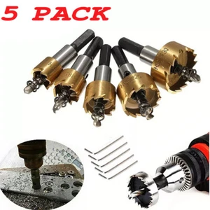 16-30mm Hole Saw Tooth HSS Steel Drill Bit Set Cutter Tool For Metal Wood Alloy - Picture 1 of 11