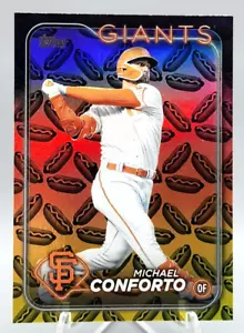 2024 Topps Series 2 Hot Dog Michael Conforto, San Francisco Giants #504 SP - Picture 1 of 2