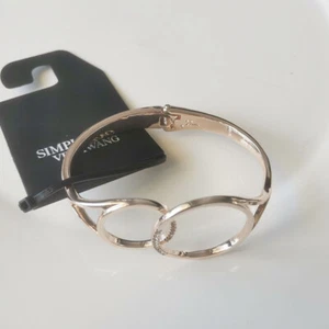 New Simply Vera Vera Wang Oval Bangle Gift Fashion Women Jewelry 2Options Chosen - Picture 1 of 7