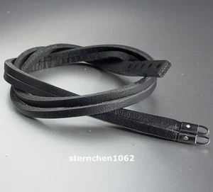 Trollbeads * Lederarmband, Schwarz * Leather Bracelet, Black * 36 cm - 45 cm - Picture 1 of 1