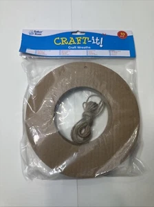 Baker Ross Craft-it! Wreath Rings 10 Pack – DIY Craft Wreaths AF903 New C1 - Picture 1 of 3