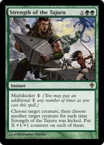 4x Strength of the Tajuru ~ Near Mint Worldwake MTG Magic x4 4 UltimateMTG Plays - Image 1 of 1