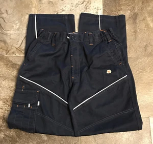 Kontra Sz 32 x 36 Blue Cotton/Nylon Blend Work Cargo Pants Jeans CAT2 ATPV10 - Picture 1 of 7