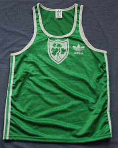 Chaleco sin mangas retro Adidas Ireland 1988 Seúl vintage retro años 80 Juegos Olímpicos - Imagen 1 de 3