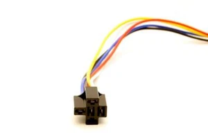 Sockel für KFZ Relais YLSK-2 12V 24V offene Kabelenden 60cm - Bild 1 von 2