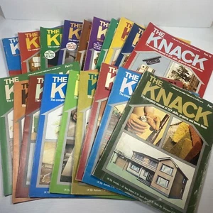 19 Lot The Knack Complete Manual of DIY Skills Projects Home Ideas Magazines - Picture 1 of 20