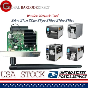 New Wireless Network Card for Zebra ZT411 ZT421 ZT510 ZT610 ZT620 WIFI Printer - Picture 1 of 11