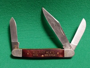 "REELFOOT (PACKING) MEATS-60th ANNIVERSARY" UNION CITY, TN. PARKER-EDWARDS KNIFE - Picture 1 of 7