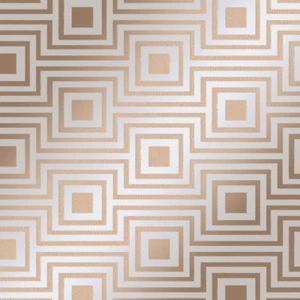 VENTA Papel Pintado Arthouse Modena Cuadrado Oro Rosa Geométrico Metálico Lujo 901807 - Imagen 1 de 3