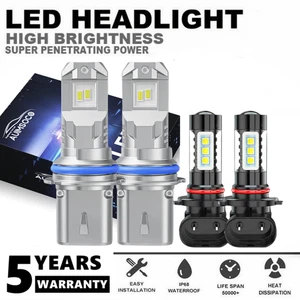 For Ford Ranger 2001-2011 Extended Cab LED Headlight Hi/Lo Fog Beam Bulb 72000LM - Picture 1 of 19