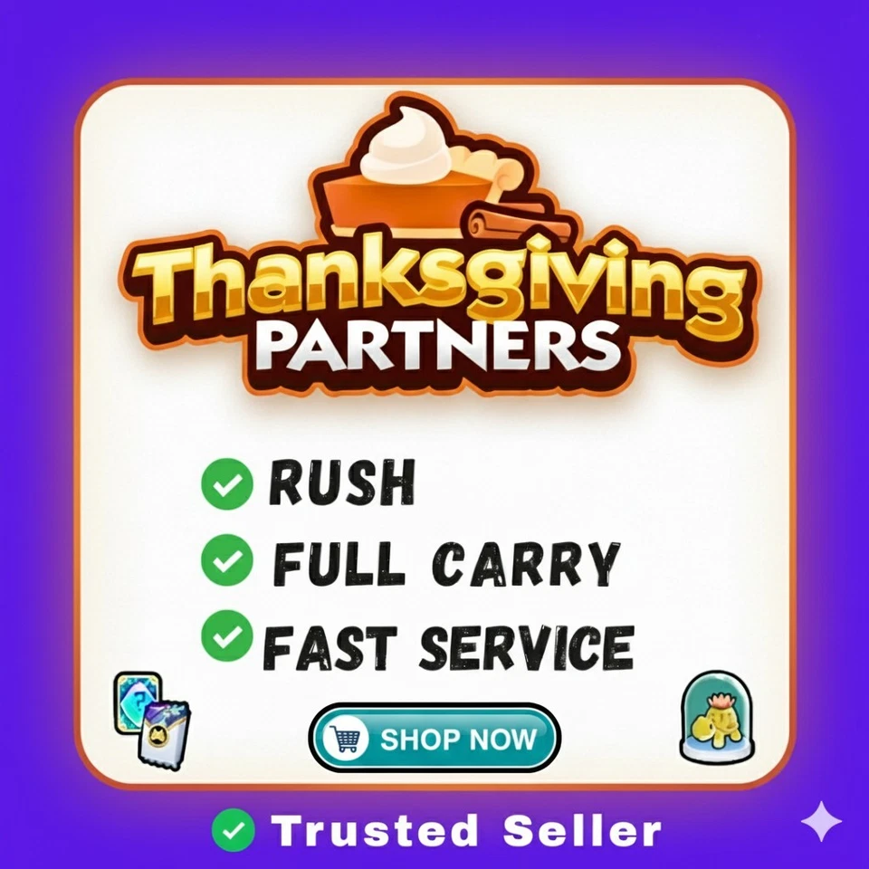Thanksgiving_Partner Event_Mono_Poly_Go⚡Rush⚡Full Carry⚡Spot - Image 1 of 4