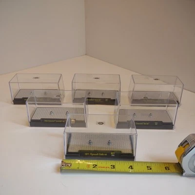 M2 Machines 1:64 Display Cases for Cars and Trucks lot of 6 - Image 1 of 3