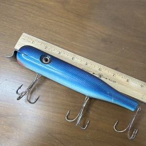 Vintage Masterlure Wood Saltwater Surf Fishing Lure Striper ? - Picture 1 of 24