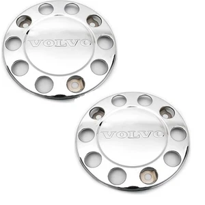 2 X Volvo Lkw & Bus Universal Edelstahl 57.1cm Rad Abdeckungen 1 Teile - Bild 1 von 9