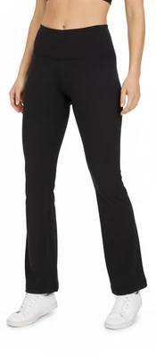 Bobbie Brooks 紧身裤女式中号黑色弹力软壳 — 第 1/4 张图片