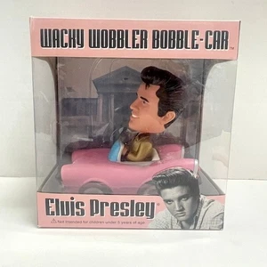 Funko Wacky Wobbler Bobble Car Elvis Presley Pink Classic Car Collectible 2009 - Picture 1 of 7