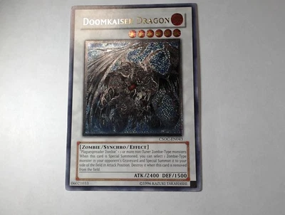 Yugioh VERDAMMNISKAISER-DRACHE , csoc-en043 Ultimate Rare englisch Near Mint  - Bild 1 von 4