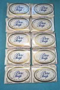 10 Bars Cal Ben Pure All Natural Complexion Beauty Soap Acne Care Phosphate - Picture 1 of 5