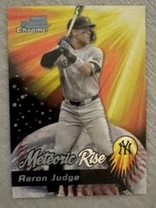 2025 Bowman Chrome Meteoric Rise New York Yankees Aaron Judge #MR4 - Bild 1 von 2