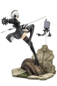 Kotobukiya NieR:Automata 2B ARTFX J Ver1.1a New - Picture 1 of 12