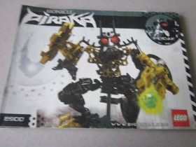 Lego Building Instructions Instruction Bionicle 8900 Airaka Peidak