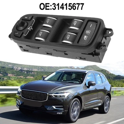 Robuster ABS Kunststoff Fensterheberschalter Fahrerseite kompatibel mit für Vol - Image 1 of 4