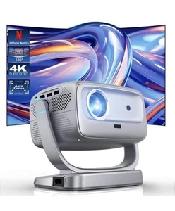 🔥Proiettore Smart TV 4K WiFi e Bluetooth Portatile Esterno Messa a fuoco automatica Nuovo con scatola🔥 - Foto 1 di 8