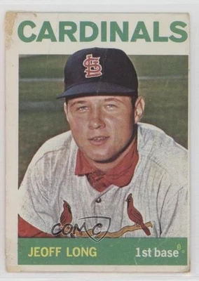 1964 Topps Jeoff Long #497 Rookie RC - Image 1 of 2