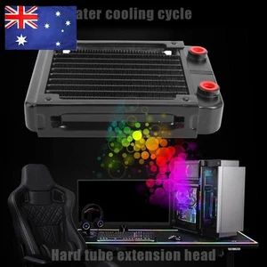 120mm Water Cooling Radiator 10 Pipe for PC CPU Computer - Afbeelding 1 van 8