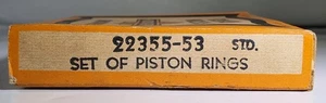 Harley Davidson NOS 1938-1952 WL WLA WLC Set Of Rings 22355-53 - Foto 1 di 4