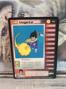 DBZ CCG - Vegeta Lv 4 P3 -Non-Foil Saiyan Saga Promo Score Dragon Ball Z - MP - Picture 1 of 3