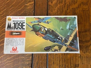 Vintage Hasegawa Hales 1/72 Messerschmitt Me109E Model Kit Fighter Sealed Bag - Picture 1 of 16