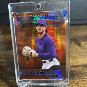 2023 Upper Deck Goodwin Champions Platinum Orange Prism /499 Dylan Crews #P36 - Picture 1 of 2