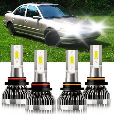 For Mercury Mystique 1995-2000 LED Headlight Kit High & Low Beam Bulb Combo - Изображение 1 из 4
