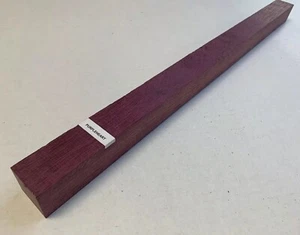 Purpleheart Turning Wood Blank Hobbywood Square Block 1x1x18 - Free US Shipping - Picture 1 of 5