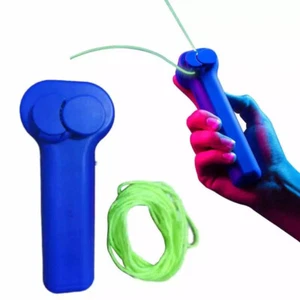 Rope Launcher Propeller Glow-in-The-Dark Loop Lasso String Shooter Brand - Picture 1 of 5