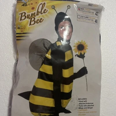 Novelties Bumble Bee Costume Fits Up To Chest Size 42  Standard *ADULT* - Imagem 1 de 4