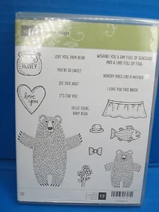 Stampin Up BEAR HUGS Stamps - Picture 1 of 3