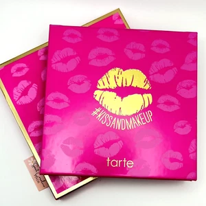 Tarte Kissandmakeup Pro EMPTY Magnetic Eyeshadow Palette Case Kiss and Make Up - Picture 1 of 3