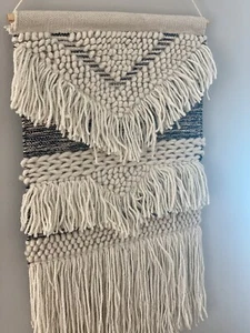 Appeso a parete Macramè | Appeso a parete boho | Lunghezza 41"" 18"" Largo - Foto 1 di 6
