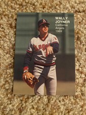 Wally Joyner Angels 1989 Broder Singles Superstars RARE UNLICENSED Card #19
