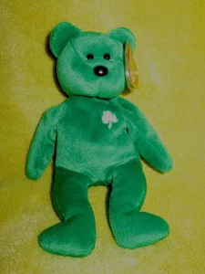 Gorro trébol de felpa de peluche suave limpio verde irlandés ERIN San Patricio - Imagen 1 de 1