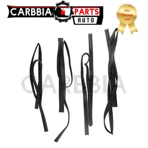 For Toyota Land Cruiser LX450 FJ80 FZJ80 91-97 Door Glass Run Front Rear 4-Door - Picture 1 of 11