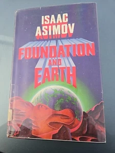 Foundation and Earth by Isaac Asimov First 1st Edition VG HC 1986 - Imagen 1 de 21