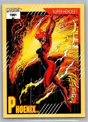 1991 Impel Marvel Universe Series II Super Heroes Phoenix #5 MINT - Image 1 of 2