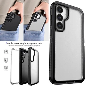 For Samsung Galaxy S25 Ultra/S25 Plus 5G Shockproof Case Dual Protective Cover - Picture 1 of 26