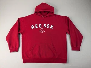 Vintage Y2K Nike Red Socks Center Swoosh Hoodie Adult Extra Large Red - Picture 1 of 17