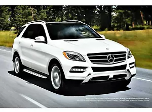 CATALOGO BROCHURE VENDITA MERCEDES CLASSE M 2013 ~24 PAGINE ~ 11" X 8,25" - Foto 1 di 12