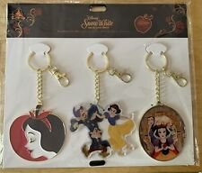 Snow White 3-Piece Keychain Set ❤️ NEW & SEALED